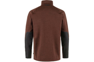 Image of Fjallraven Ovik Fleece Half Zip - Mens, Autumn Leaf, Large, F87154-215-L