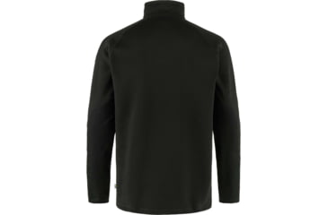 Image of Fjallraven Ovik Fleece Half Zip - Mens, Black, Medium, F87154-550-M