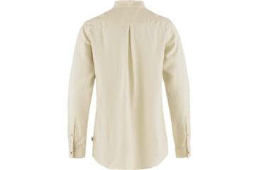 Image of Fjallraven Ovik Hemp Shirt Long Sleeve - Women's, Chalk White, 2XS, F14600149-113-XXS