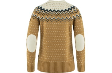 Image of Fjallraven Ovik Rib Sweater - Womens, Buckwheat Brown-Chalk White, Medium, F89941-232-113FR-M
