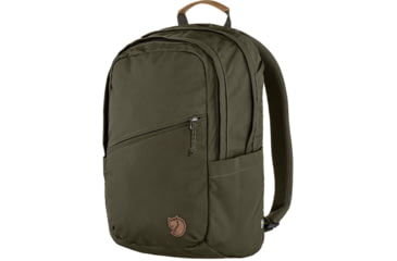Image of Fjallraven Raven 20 Backpack, Dark Olive, One Size, F23344-633-One Size