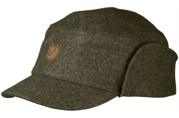 Image of Fjallraven Singi Winter Cap-Dark Olive-Small