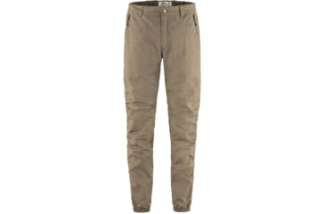 Image of Fjallraven Vardag Trousers - Mens, Suede Brown, 54/Large, F86666-244-54/L