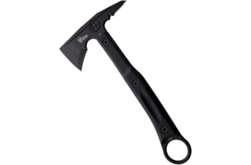 Image of Flagrant Beard Templar Axe Black Cerekote, 6.5 black Cerakote finish 1095HC steel axe head w, Black sculpted G10 handle, FTEMP04