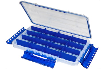Image of Flambeau Ultra Divided Slim Waterproof Ultimate Tuff Tainer, 14in L x 8.89in W x 1.7in H, WP5015UD