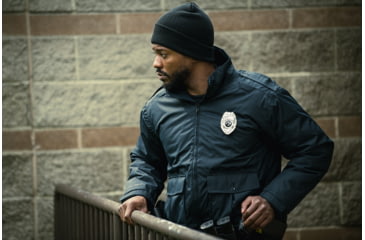 Image of Flying Cross 2-in-1 Duty Jacket - Mens, LAPD Navy, Long, Large, 5750086LARGELONG