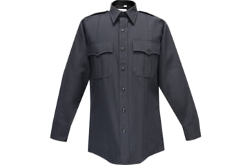 Image of Flying Cross Deluxe Tropical Long Sleeve Shirt - Men's, LAPD Navy, 15in Neck, 32/33in Sleeve, 47W66861503233