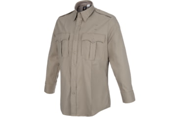 Image of Flying Cross Prime Flex Long Sleeve Class A Shirt - Mens, Silver Tan, Neck 18.5, Sleeve 32/33, FLC-PS10200418.532/33
