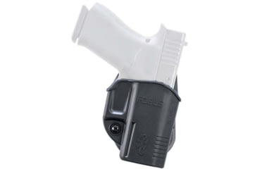 Image of Fobus GL-43 ND Polymer Ankle Holster, Glock 43/43X/48/PSA Micro Dagger/Shadow Systems CR920/P, Right Hand, Black, GL-43RNDA