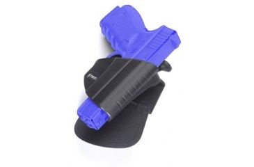 Image of Fobus Level 2 Thumb Lever Roto Holster ( Right Hand ) - Glock 17 / 19 / 22 / 23 / 31 / 32 / 34 / 35 GL2PBRB214