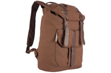 Image of Fox Outdoor Retro Madridian Rucksack, Brown 43-228