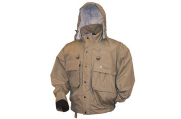 Image of Frogg Toggs Java Hellbender Fly &amp; Wading Jacket - Men's, Stone, Small, JT62105-05SM