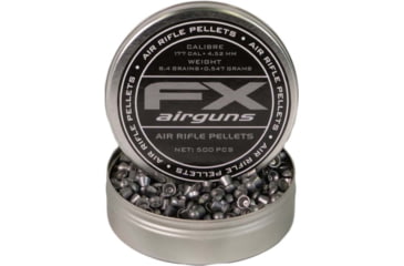 Image of FX Air Rifle Pellets, .177 Caliber, 8.4 Grain, 500 Rounds, FXP917596