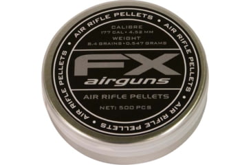 Image of FX Air Rifle Pellets, .177 Caliber, 8.4 Grain, 500 Rounds, FXP917596