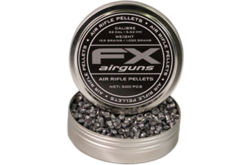 Image of FX Air Rifle Pellets, .22 Caliber, 15.89 Grain, 500 Rounds, FXP917602