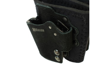 Image of Galco Ambidextrous Ankle Calf Strap Leather Holster, Black, ACSB