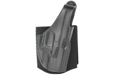 Image of Galco Ankle Glove Holster, Springfield HELLCAT, Springfield HELLCAT w/wo red dot, Taurus GX4, Right Hand, Black, AG892RB