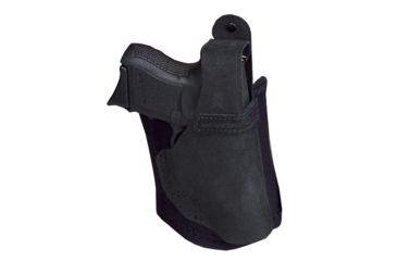 Image of Galco Ankle Lite Ankle Holster - AL160B, Black, Charter Arms - Undercover 2 Inch, Right, Handed