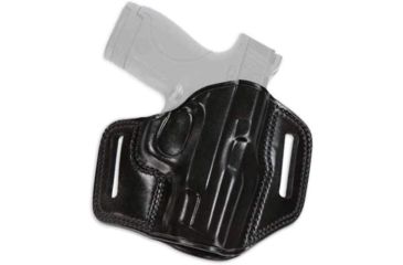 Image of Galco Combat Master Belt Leather Holster, Black - CM862B