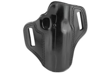Image of Galco Combat Master Concealment Holster - Right Hand, Black, 1911 Officer's ACP CM218B