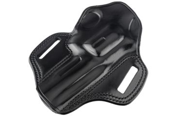 Image of Galco Combat Master Concealment Holster - Right Hand, Black, S&amp;W K Fr 4 in., Ruger 4 in. and Taurus 4 in. CM114B