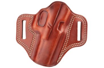 Image of Galco Combat Master Belt Holster, Right Hand, Charter Arms Professional/ Ruger SP101/ Colt 1911, Tan, CM318