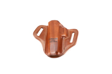 Image of Galco Combat Master Concealment Leather Holster - Right Hand, Tan, For Glock 20/21/37 CM228