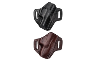 Image of Galco Concealable Belt Holster for S&amp;W M&amp;P 9/40, Leather, Black, Havana