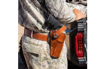 Image of Galco Dao Owb Belt Holster, Taurus Raging Hunter, Right Hand, Tan, DAO354