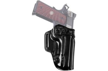 Image of Galco Avenger Colt 1911/ Dan Wesson 1911/ Kimber 1911 OWB Belt Holster w/ Alligator Trim