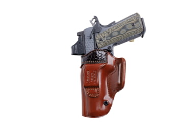 Image of Galco Avenger Colt 1911/ Dan Wesson 1911/ Kimber 1911 OWB Belt Holster w/ Alligator Trim