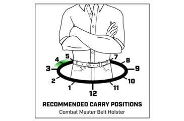 Image of Galco Combat Springfield Armory SA-35 4in Master Holster Belt