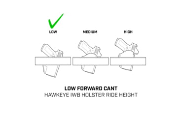 Image of Galco Hawkeye Glock 43X Mos W/Red Dot IWB Holster