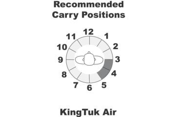 Image of Galco Kingtuk Air IWB Holster, Springfield Armory XD-S 3.3in/Walther CCP, Right, Natural, KA662
