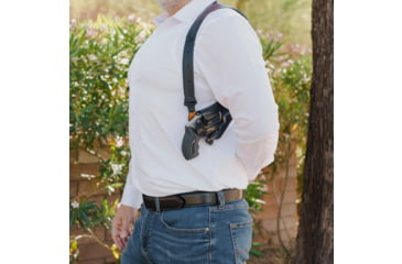 Image of Galco Masterbilt Master Agent Rig Charter Arms Undercover / Smith &amp; Wesson J Frame M36 Shoulder Holster