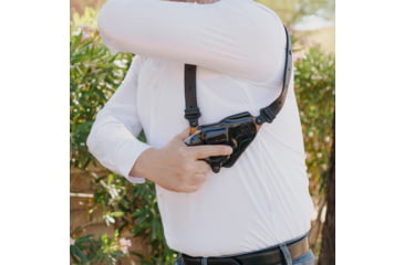 Image of Galco Masterbilt Master Agent Rig Charter Arms Undercover / Smith &amp; Wesson J Frame M36 Shoulder Holster