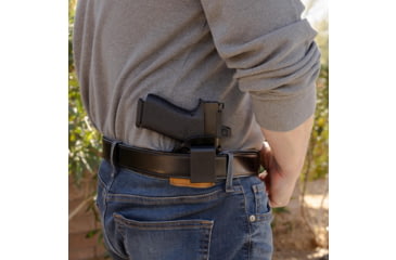 Image of Galco Stow-N-Go Elite Iwb Holster, Sig-Sauer P320 Compact 9/.40, Sig-Sauer P320 Compact 9/.40 W/Wo Red Dot, Sig-Sauer P320 Compact W/Red Dot, Sig-Sauer P320 X-Compact 9/.40, Sig-Sauer P320 X-Compact 9/.40 W/Wo Rds, Right Hand, Black, STOE822RB