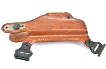 Image of Galco Miami Classic Shoulder Holster System, Tan, Ambidextrous, For Glock 17/22/31 - MC224