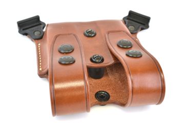 Image of Galco Miami Classic Shoulder Holster System, Tan, Ambidextrous, For Glock 17/22/31 - MC224