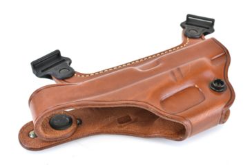 Image of Galco Miami Classic Shoulder Holster System, Tan, Ambidextrous, For Glock 17/22/31 - MC224