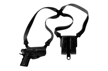 Image of Galco Miami Classic Shoulder System SIG-Sauer M17, SIG-Sauer M17 w/ROMEO 1, SIG-Sauer M17 w/wo red dot, Right, Black, MC874RB