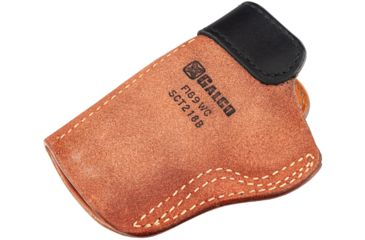 Image of Galco Scout Clip On Inside Pant Holster - Right Hand, Tan w/ Black Mouthband, Most 3 in. 1911's SCT218B