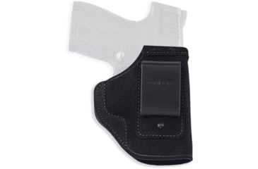 Image of Galco Stow-N-Go Premium Steerhide Inside the Waistband Holster, S&amp;W Bodyguard 2.0 .380, Right Hand, Black, STO648RB