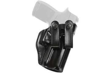 Image of Galco Summer Comfort Inside Pant Leather Holster for Taurus 85/85CH, S&amp;W J FR 36/60 2 1/8 .357 .38/642/649 BG/340PD/640 CENT 2 1/8 .357/640 CENT 2 1/8 .38, Charter Arms Undercover, RH, Black, SUM159B