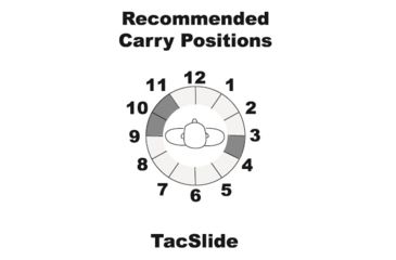 Image of Galco TacSlide Holster For Glock 43 Black Right Hand