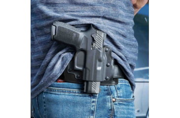 Image of Galco Tac Slide Belt Leather Holster - TS820B