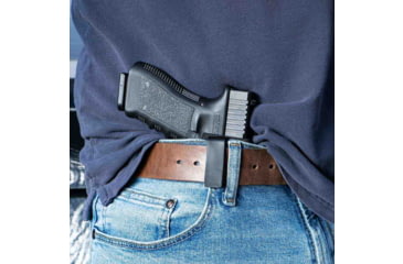 Image of Galco Tuck-N-Go 2.0 Strongside/Crossdraw Iwb Holster, Ruger Max-9, Ambidextrous, Black, TUC890B