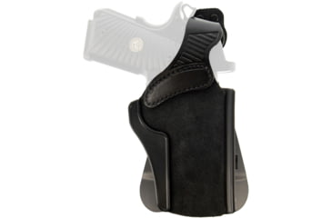 Image of Galco Wraith 2 Belt/Paddle Holster, Glock 43, Black, Left, W2-801RB