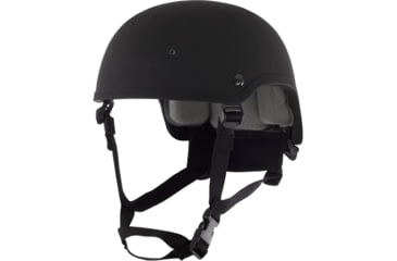 Image of Galvion Batlskin Viper P4 Helmet, High Cut, Viper Front Mount and Interlocking Long Rails Option, Medium, Black, 4-0555-5106