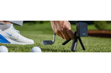 Image of Garmin Approach R10 Poratble Golf Launch Monitor, IPX7, 3.5 x 2.8 x 1 in, Black, 010-02356-00